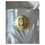 Nice Collection of Vintage Lead Crystal Mugs