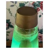 RARE Vintage MCM 17" Green Lava Lamp