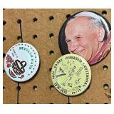 Vintage Pinback Buttons Lot