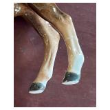 Neat Vintage Porcelain Horse and Puppy Figurines