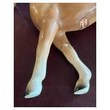 Neat Vintage Porcelain Horse and Puppy Figurines