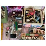 Huge Vintage Crafting/Sewing/Crochet Supplies Lot
