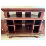Corner TV Console/Stand (29.5" T x 35.5" W x 19.5" D) - BRING HELP TO MOVE