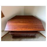 Corner TV Console/Stand (29.5" T x 35.5" W x 19.5" D) - BRING HELP TO MOVE