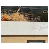 Museum Sealed Ken Zylla Signed and Limited Edition (147/777) "After the Storm" - Mallards Art Print with Printing Plate Piece in a 30" x 34" Frame