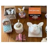 Vintage Porcelain Collectibles by Lefton, Homco, and More!