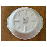 Mille Lacs Grand Casino 10" Stoneware Pie Dish in Nice Condition