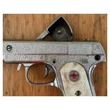 RARE Vintage 1950s Hubley Army Colt 45 Toy Star Cap Gun & 1950 Hubley "Champ" Toy Cap Gun Pistol