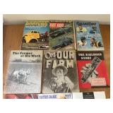 Neat Vintage Magazines Lot including 1965 Dodge News, 1967 Hot Rod, Sept 3, 1982 Game Day, Farm Magazines, and More!