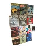 Neat Vintage Magazines Lot including 1965 Dodge News, 1967 Hot Rod, Sept 3, 1982 Game Day, Farm Magazines, and More!