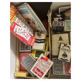 Huge Lot of Card Playing Games and Instruction Books