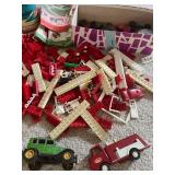 Vintage Toys - American Plastic Bricks, Tootsie Toy Ford Model A, Tonka Truck, Eldon 1970, and More!