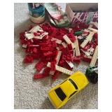Vintage Toys - American Plastic Bricks, Tootsie Toy Ford Model A, Tonka Truck, Eldon 1970, and More!