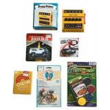 Vintage Toy Lot including Draw Poker, Tonka Scramblers, Dyna-Wheels, and More!