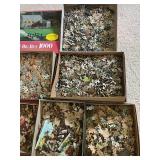 Vintage Jigsaw Puzzles including Heye Bon Voyage