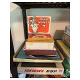 Vintage Board Games including the RARE Kreskin