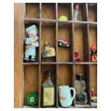 Neat Modified Antique Hamilton Desk Drawer Loaded with Neat Knick Knacks!