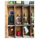 Neat Modified Antique Hamilton Desk Drawer Loaded with Neat Knick Knacks!