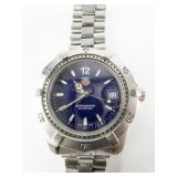 Men's Tag Heuer WK1113 Stainless Steel Quartz Analog Watch. Working.