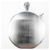 Sportcraft  7 Jewels white & Silver tone MECHANICAL STOP WATCH. Working.