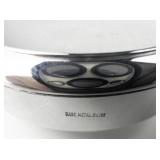 Sportcraft  7 Jewels white & Silver tone MECHANICAL STOP WATCH. Working.