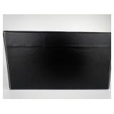 20 Slot Black Leather Watch Case with Pull-out Drawer