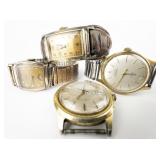 Group of 4 Mechanical/Automatic Watches. Working & Not Working.