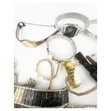 Assortment of  Five Mechanical Watches Bands & More!!!. Reference Pictures.