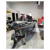 2001 Skeeter ZX190 Bass Boat w/ Yamaha 175 Motor & Trailer