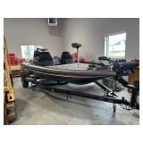 2001 Skeeter ZX190 Bass Boat w/ Yamaha 175 Motor & Trailer