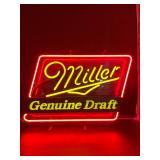 Miller Genuine Draft Neon Sign