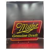 Miller Genuine Draft Neon Sign