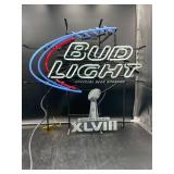 Bud Light Super Bowl XLVIII Neon Sign