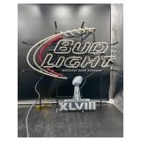 Bud Light Super Bowl XLVIII Neon Sign