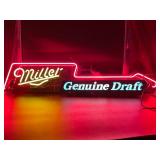Miller Genuine Draft Guitar Neon Sign