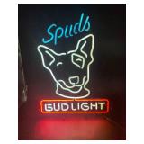 Spuds Bud Light Neon Sign