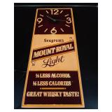 Vintage Vertical Rectangle Seagram