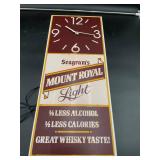 Vintage Vertical Rectangle Seagram