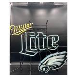 Miller Lite Philadelphia Eagles Neon Sign
