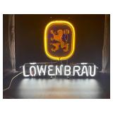 Vintage Lowenbrau Neon Sign