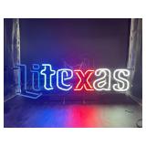 Litexas Motion Lite Texas Neon Sign