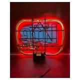 Gold Frame Lite Beer Neon Sign
