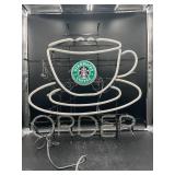Starbucks Order Coffee Neon Sign