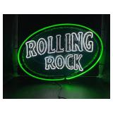 Rolling Rock Neon Sign