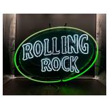 Rolling Rock Neon Sign