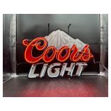 Coors Light Neon Sign