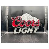 Coors Light Neon Sign