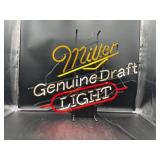 Miller Genuine Draft Light Neon Sign
