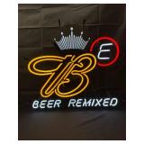 Rare B-to-the-e Budweiser Energy Beer Neon Sign