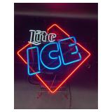 1996 Miller Lite Ice Beer Neon Sign